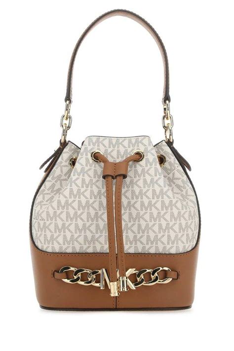 michael kors small logo bucket bag|Michael Kors bucket bag small.